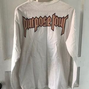 Justin Bieber Purpose Tour Merch F21 Long Sleeve